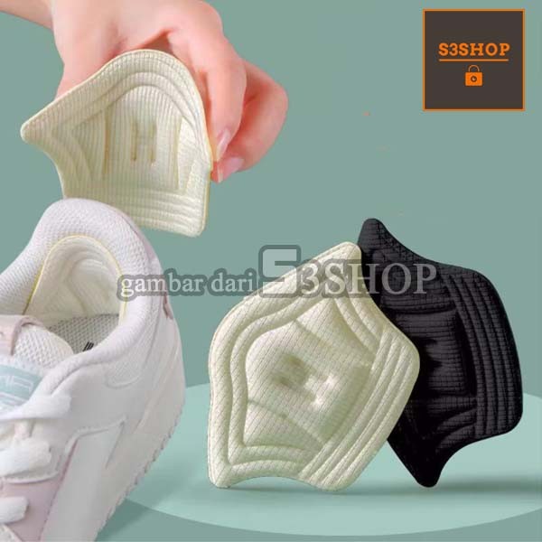 Insole Tumit Sepatu Sneaker Pengganjal Sepatu Kebesaran Original Tebal