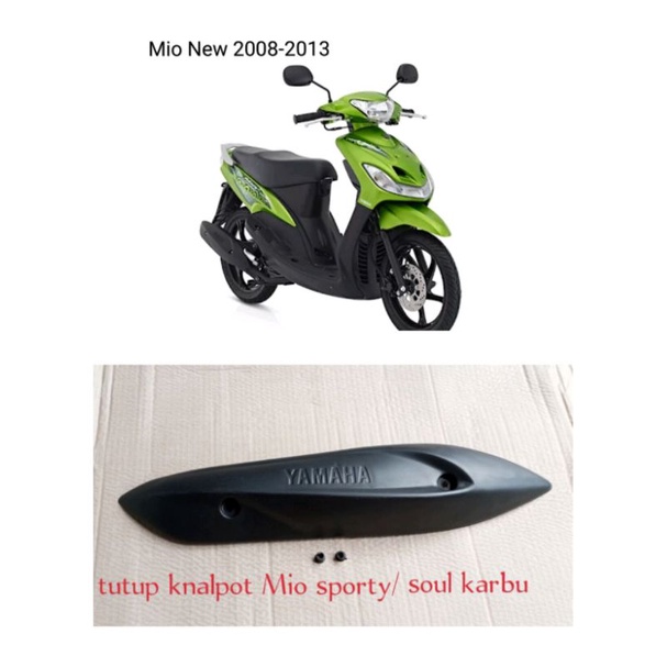 COVER KNALPOT MIO SMILE MIO SOUL TUTUP PELINDUNG KNALPOT MIO SMILE MIO SOUL