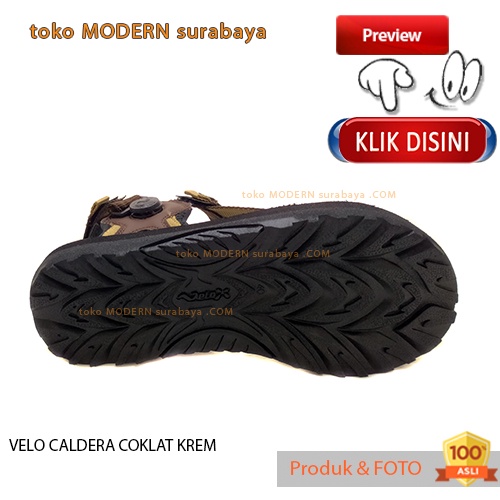 Sandal pria casual sandal gunung slide embos VELO CALDERA