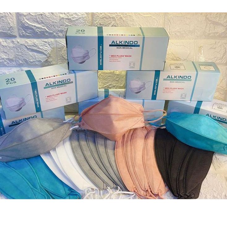 ❄ MASKER KF94 POKANA / KF94 ALKINDO EVO PLUSMED ECER ㅱ