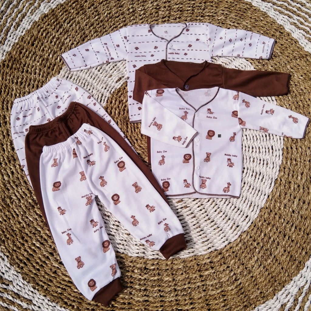 Set Pakaian Bayi Baru Lahir 12 Pcs Baju Bayi Celana Bayi Laki Laki Perempuan Setelan Bayi Newbron Termurah Terlaris Jaya Baby&amp;Kids