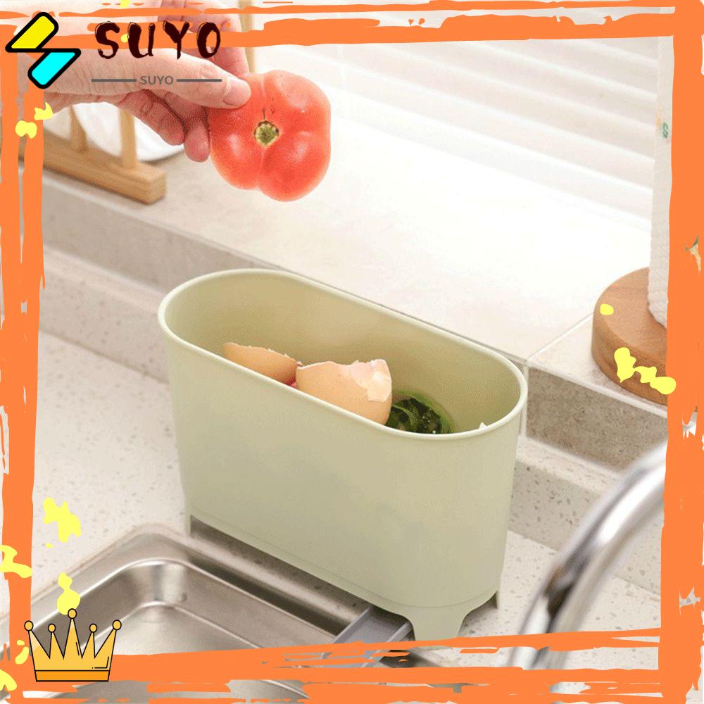 Suyo Drain Bucket Strainer Ember Sampah Dapur Tempat Sampah Saluran Air Multifungsi