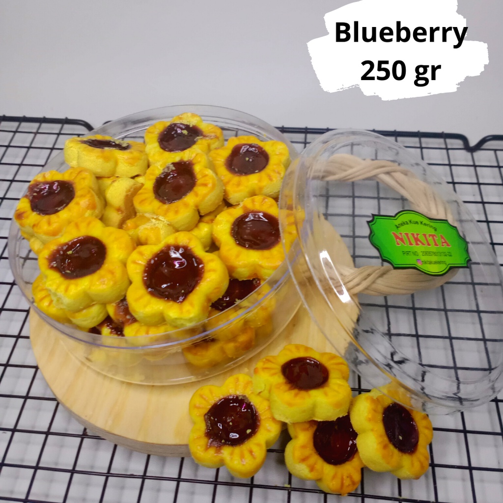 

Blueberry 250 gram KUE KERING NIKITA