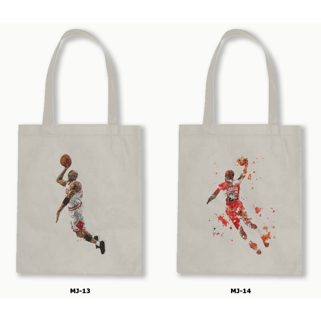 TOTE BAG BLACU - MICHAEL JORDAN 1