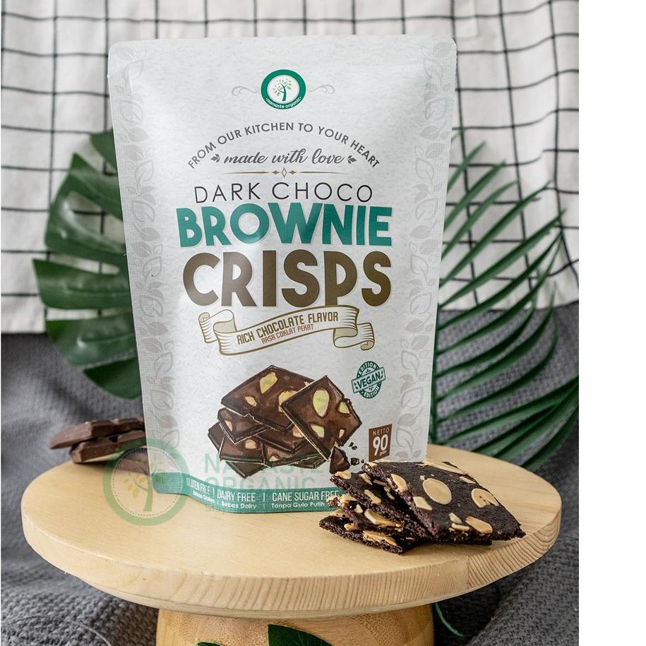 

SALE✅VEGAN DARK CHOCO BROWNIE CRISPS 90GR|RA7
