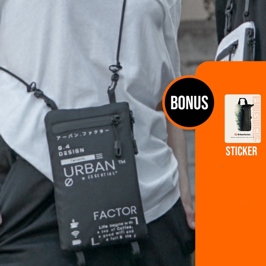 Tas Selempang HP Gantungan leher urban factor - Nocturnal Phone Bag