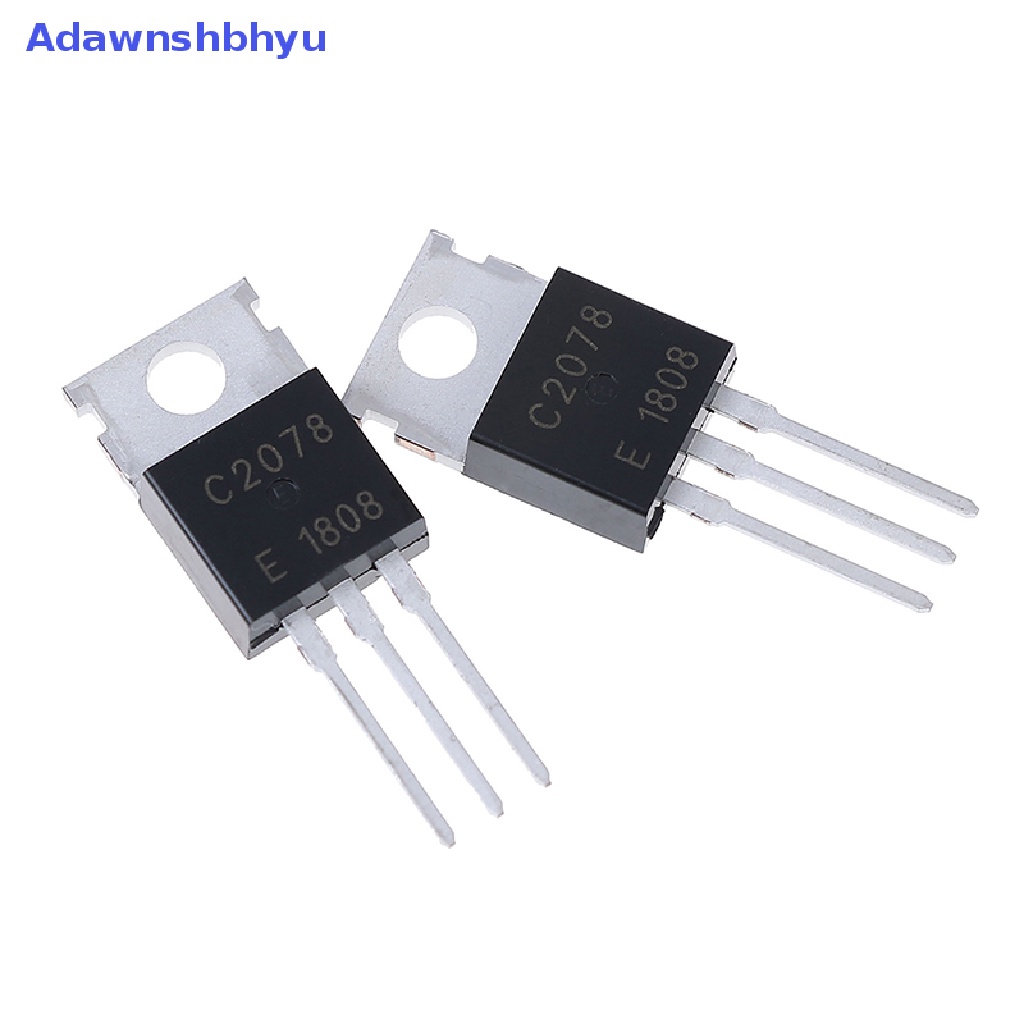 Adhyu 5Pcs transistor RF/VHF/UHF TO-220 2SC2078 C2078 ID