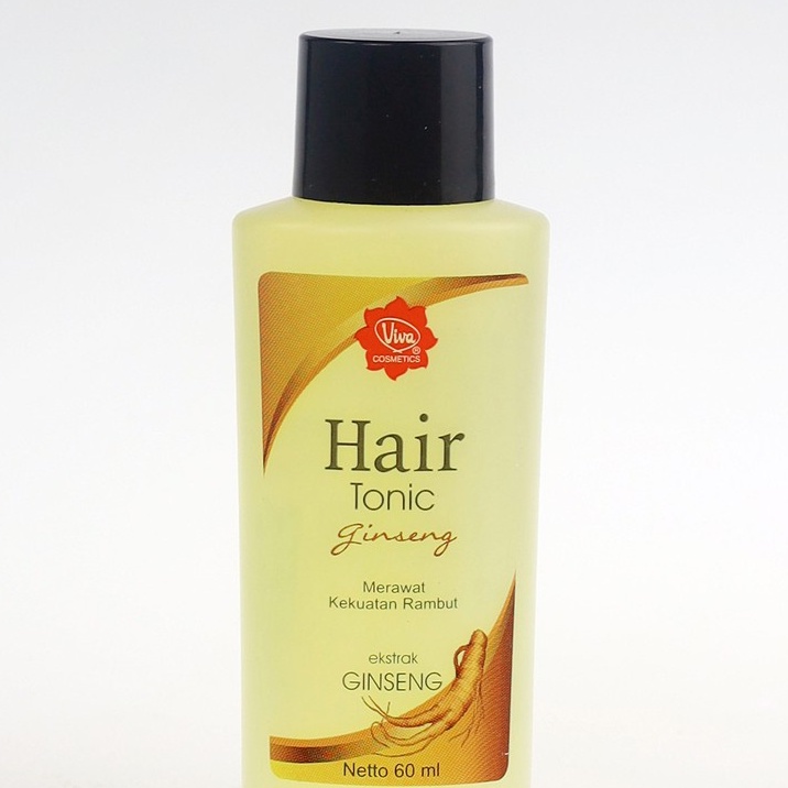 (JB99) Viva Hair Tonic Ginseng with Pro VIT B5, Ginseng Extract &amp; Aloe Vera Extract - 60 ml