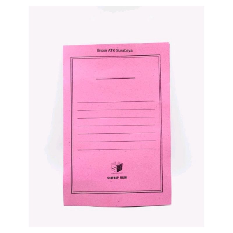 

Stopmap Stop Map Kertas Folio F4