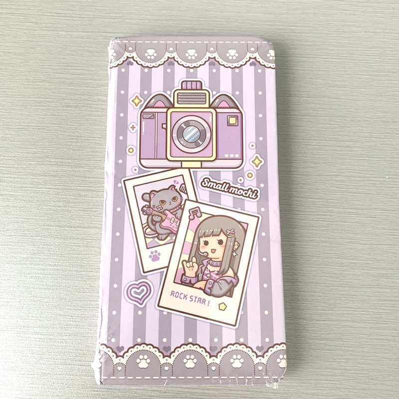 

Small Mochi Purple Rockstar Notebook free sticker