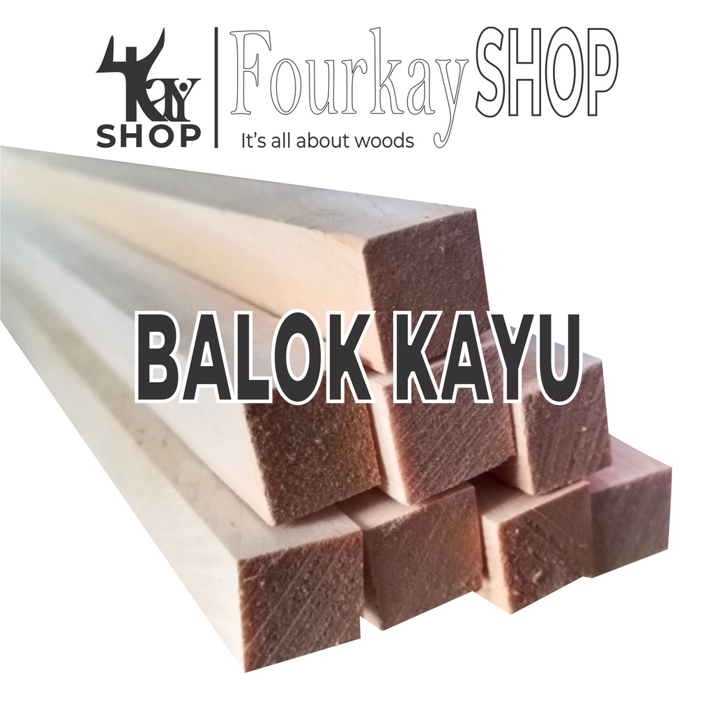 Balok kayu Akasia Ukuran  Panjang bervariasi List Kayu Termurah