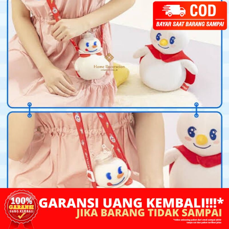 (HOMEDECORA_ID) BERGARANSI LIMITED EDITION WATER BOTTLE TUMBLR SNOW KING MIXUE ORIGINAL ASLI 700ML B
