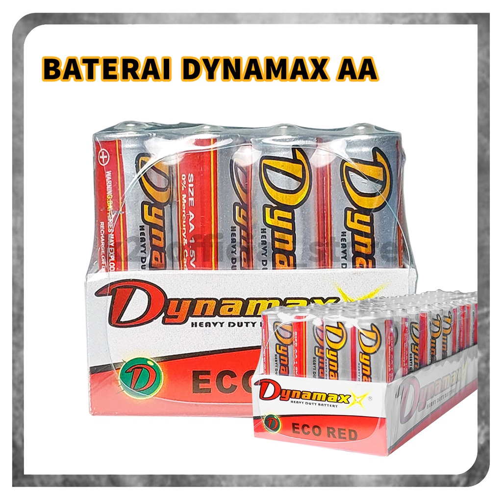 Baterai MERAH Dynamax size AA / A2