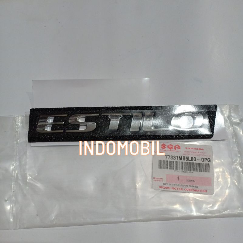 emblem suzuki karimun estilo asli sgp