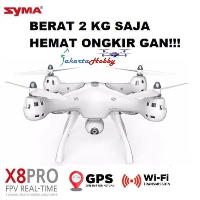 Syma X8Pro X8 Pro Gps Wifi 720P Fpv Drone Return To Home