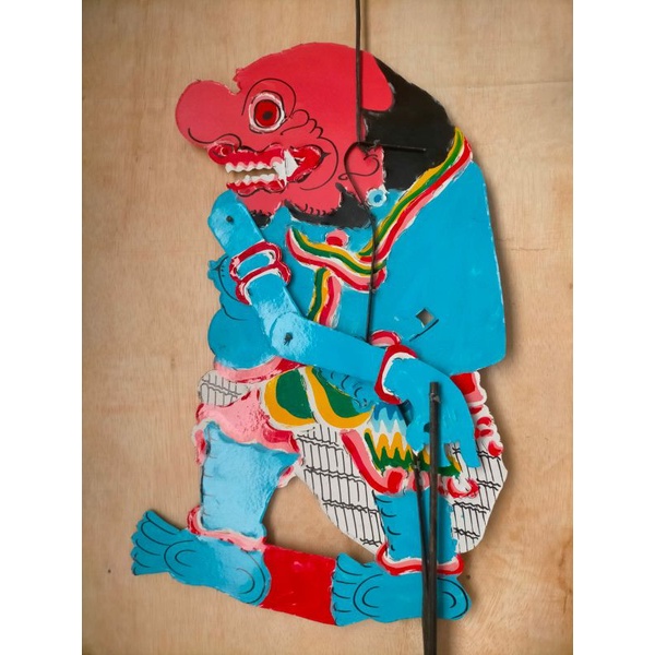 WAYANG KULIT KARTON BUTO PUNUK