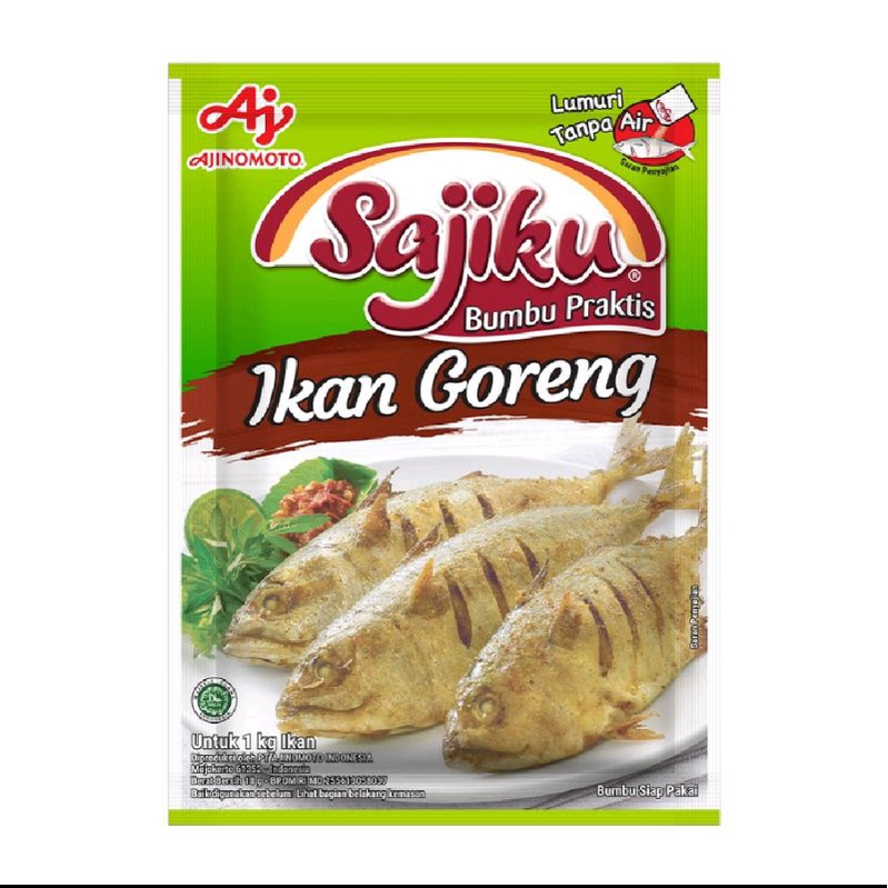 

SAJIKU IKAN GORENG 18g (5pcs) BUMBU PRAKTIS SIAP PAKAI