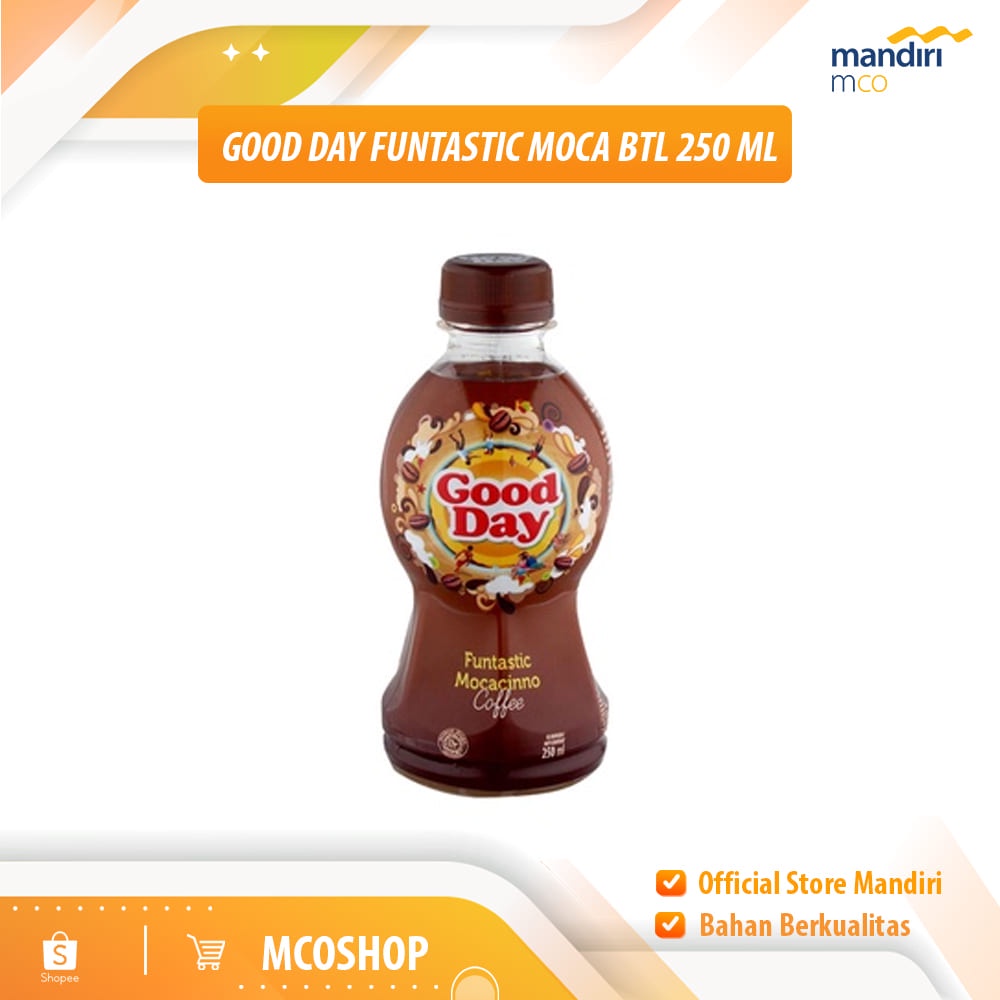 

GOOD DAY FUNTASTIC MOCA BTL 250 ML