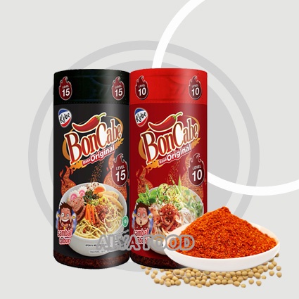 

BonCabe 50 gr Level 10 Level 15 Bubuk Cabe