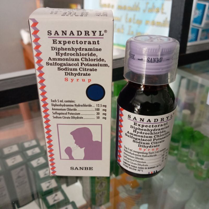 

Sanadryl Expectorant Sirup 60ml