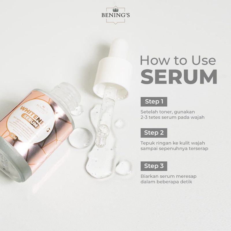 Whitening Serum Benings Indonesia dr. Oky Pratama