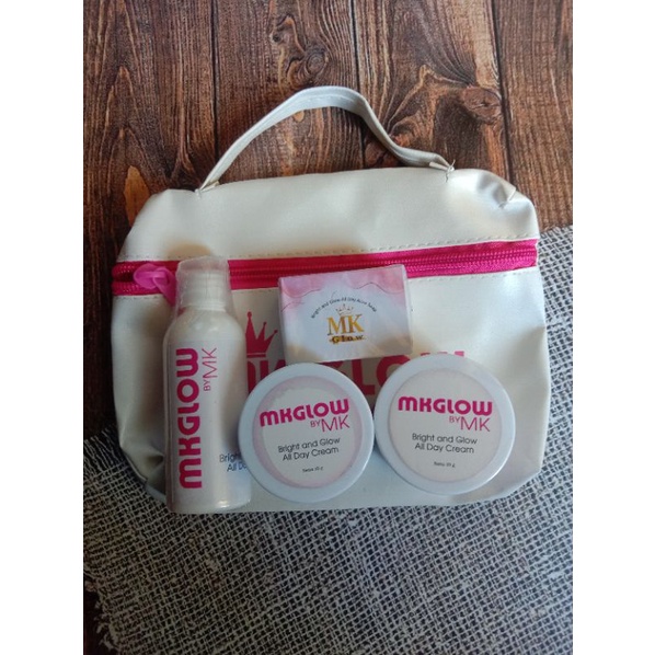 [ Kemasan Baru ] Paket MK Glow Skincare Original BPOM Murah / Mk Glowing / NR Glow / Jerawat Flek Kusam Dan Kulit Sensitif
