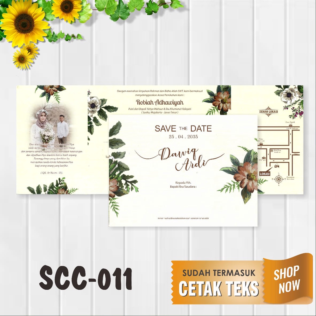 UNDANGAN PERNIKAHAN SCC-011