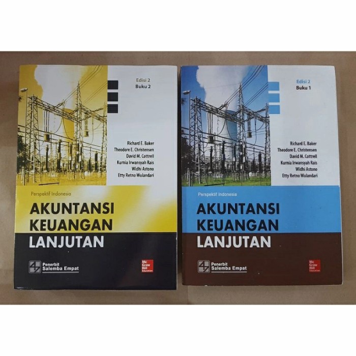 Akn Akuntansi Keuangan Lanjutan Buku 1 Dan 2 By Baker
