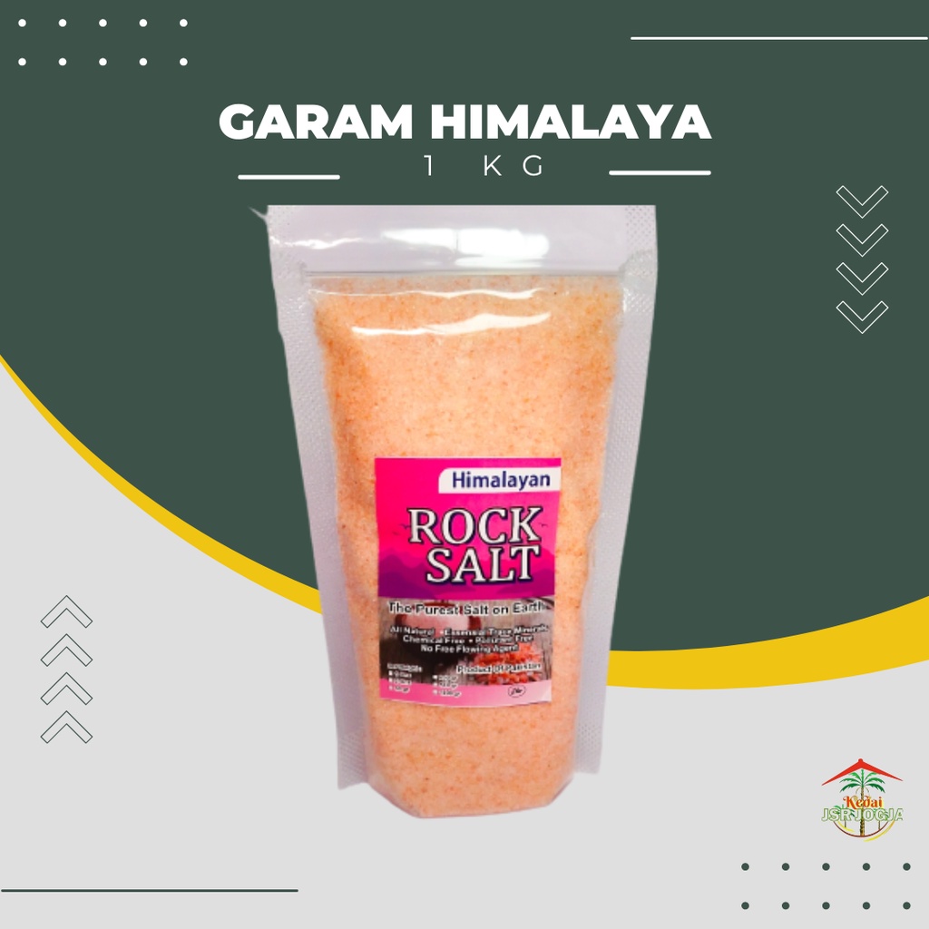 Garam Himalaya rock salt premium 1 kg