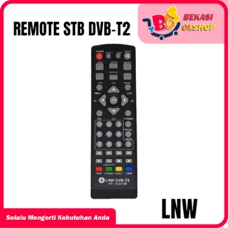 Remot Remote Set Top Box  LNW/ Set Top Box Parabola Receiver Sanex/Luby/Well Home Dll