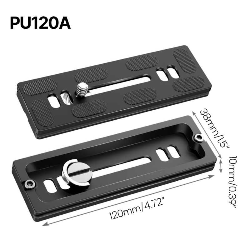 Tripod Monopod zzz Universal Quick Release Plate PU40 PU50 PU60 PU70 PU100 120 150