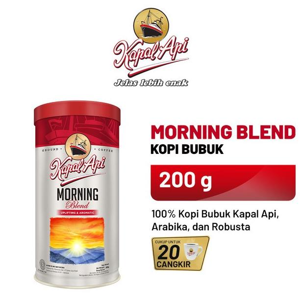 

KAPAL API Morning Blend - Bubuk Kopi 200 gr