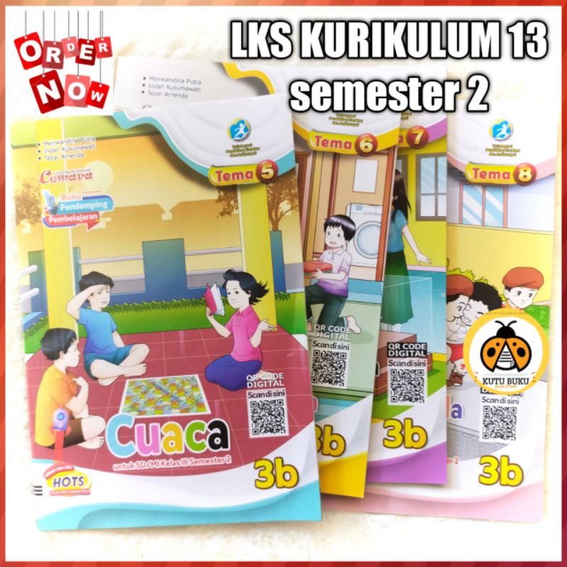Paket LKS Cemara Kelas 3 SD/MI Semester 2 ( Tema 5,6,7,8 ) - CV. Putra Nugraha