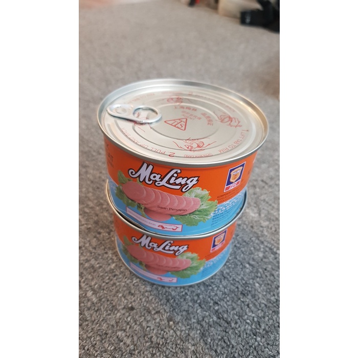 

Maling Kaleng/Ma Ling Babi/Luncheot Meat/Makanan Kaleng 397 Gr Tx0556