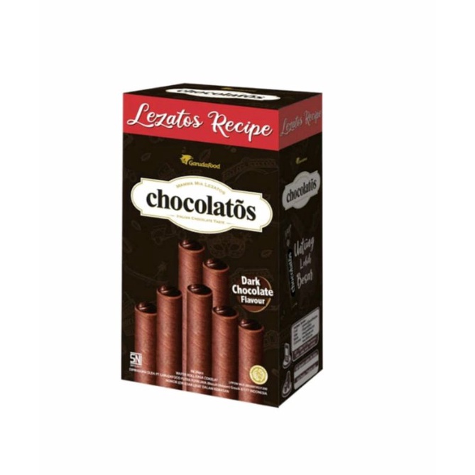 

Gery Chocolatos wafer roll Dark Chocolatos
