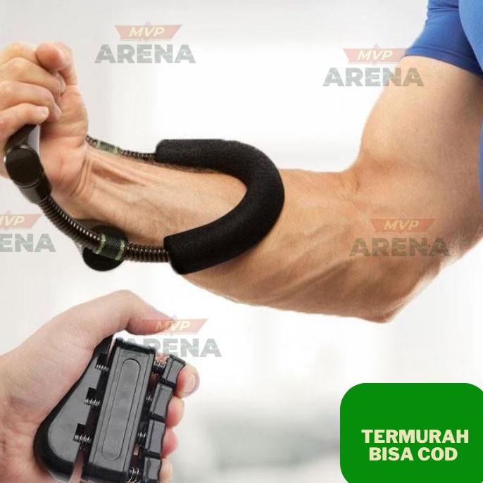 ❀❀ Handgrip Set 5-60kg Power Wrist Skipping Finger Exercise Alat Fitness Alat Gym Satu Set