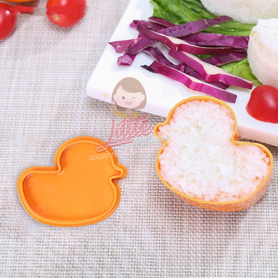 Cetakan Bento Karakter Bebek Duck - Rice Mold Bento Karakter Kartun