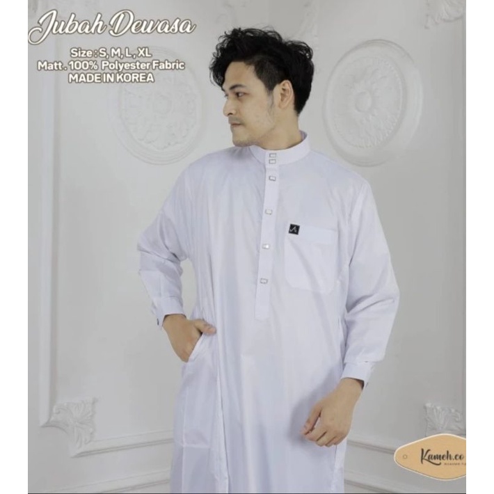 Perlengkapan haji dan umroh pria /gamis arab /jubah