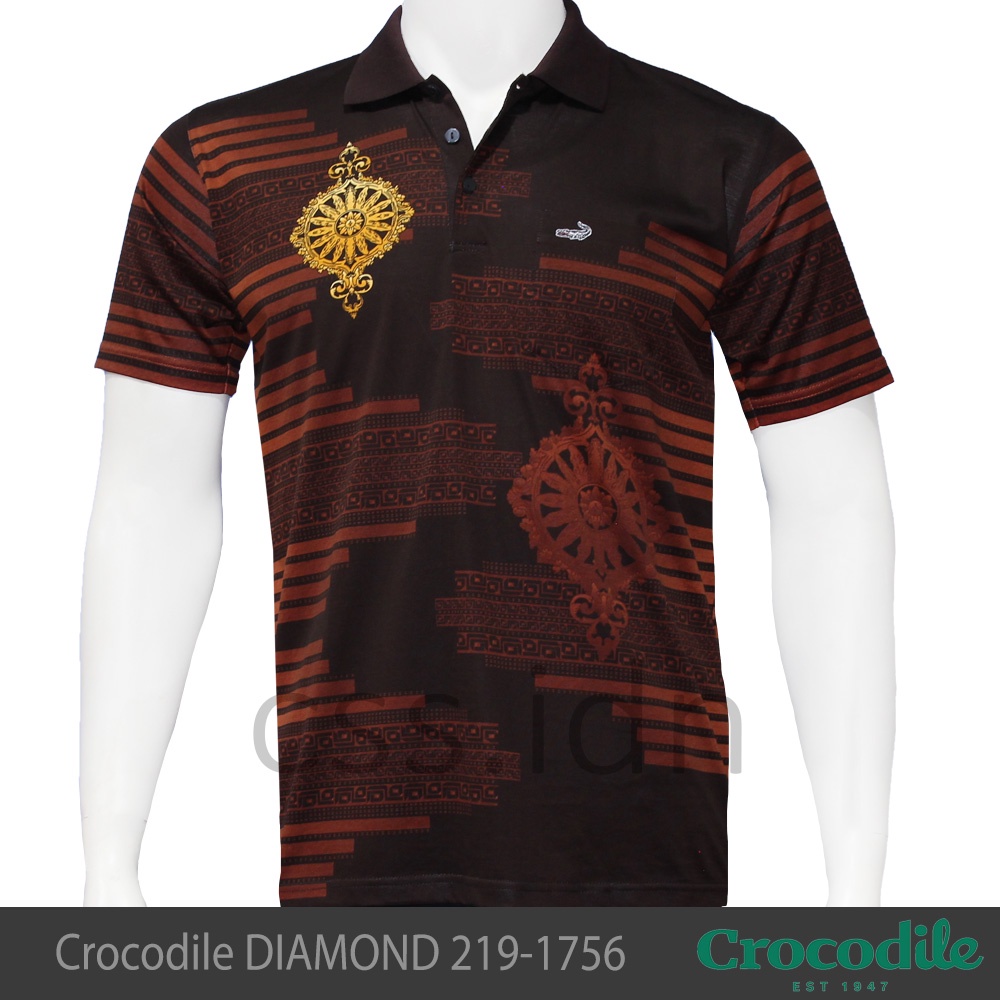 Kaos Kerah Pria Crocodile Diamond 219-1756