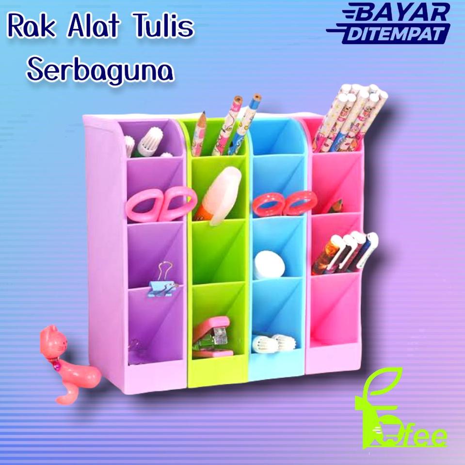 

ヷ [IMPORT] - Kotak Alat Tulis / Rak Pensil / Kotak Penyimpanan Serbaguna Plastik ぱ