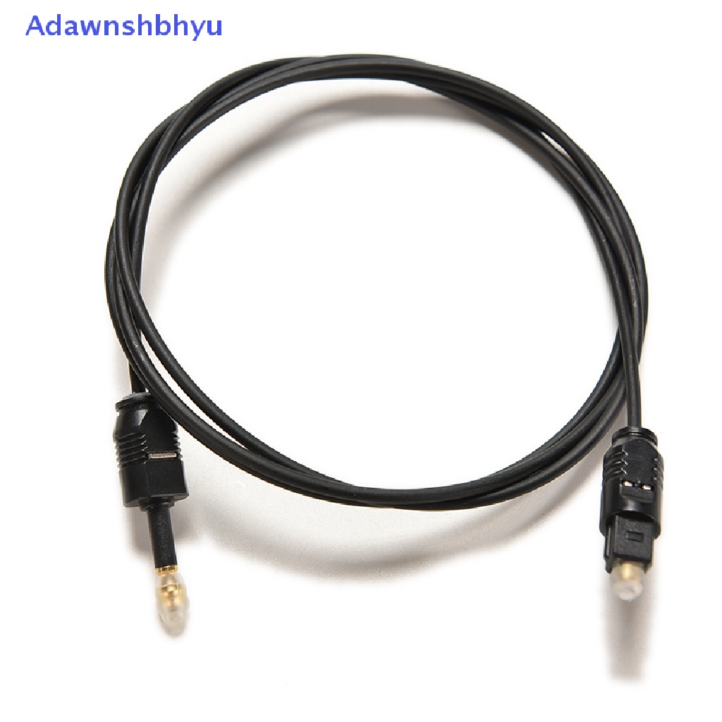 Adhyu 1m 3ft Untuk Toslink Ke Colokan Mini 3.5mm Digital Optik SPDIF Kabel Audio Kawat ID