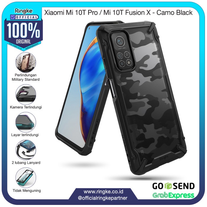 RINGKE XIAOMI MI 10T PRO / MI 10T FUSION X CAMO ANTI CRACK SOFTCASE