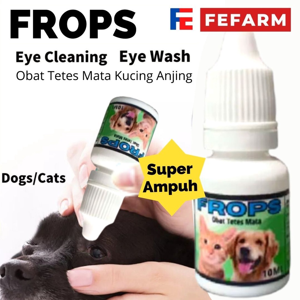 Obat Tetes Mata Dan Hidung Kucing Anjing FROPS FEFARM