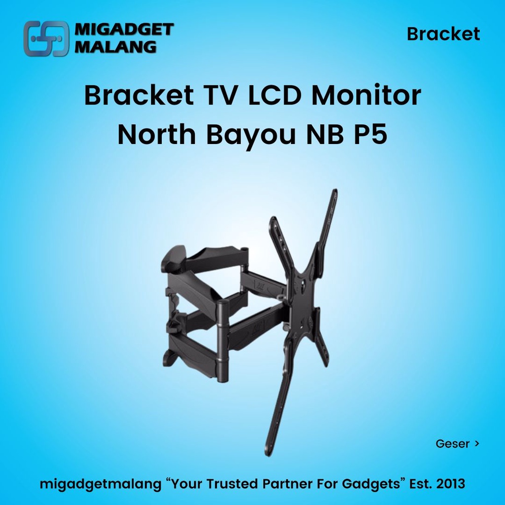 Bracket Braket Breket Smart TV LED LCD Monitor 40 43 55 60 65 70 North Bayou NB P5 NBP5
