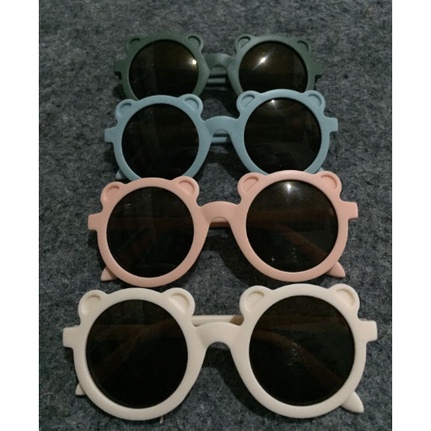 Kacamata Anak Telinga Beruang / Kacamata Anak New Trend / Fashion Anak Terbaru / Kacamata Fashion Anak