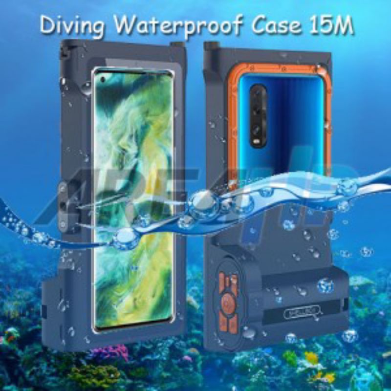 Shellbox Gen 3 Diving Waterproof Case Casing Cover 15M Oppo Find X2