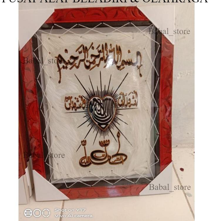 CUCI GUDANG hiasan dinding lambang psht / logo psht ❂ 875