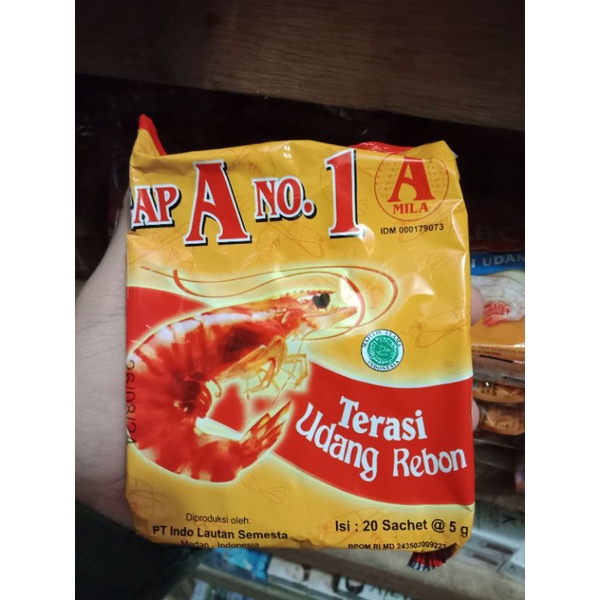 

Terasi Udang Rebon 20 Sachet