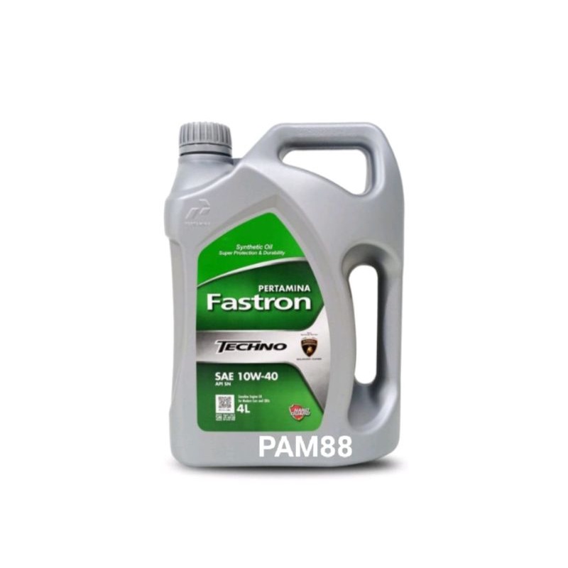 Oli FASTRON Techno.. 4 Liter Hijau... Sae 10 W - 40