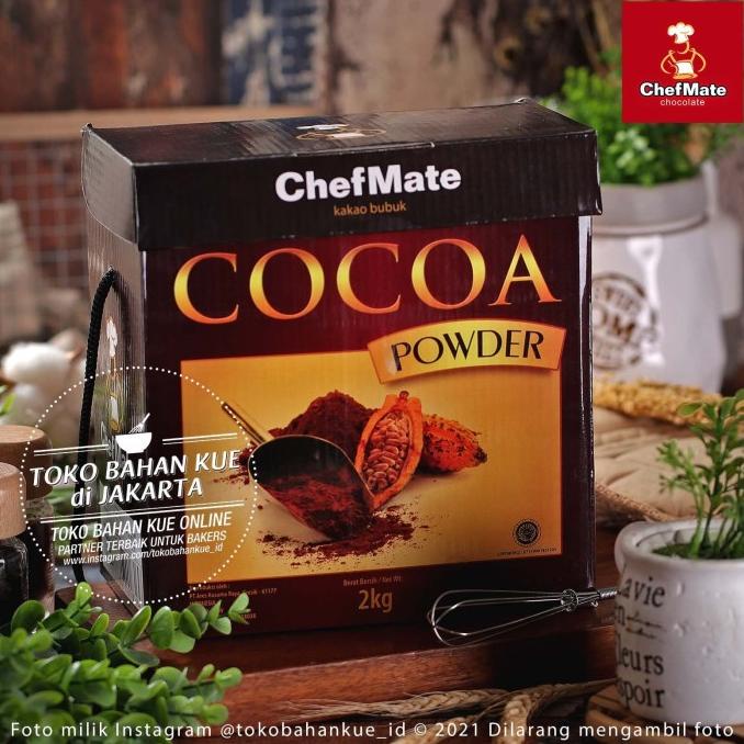 

Chefmate Pure Cocoa Powder 1Kg Cokelat Bubuk Coklat Murni Purecocoa